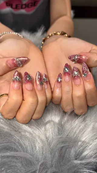 ネイル ASUKA nail ちゅるん/ニュアンスのネイルデザイン