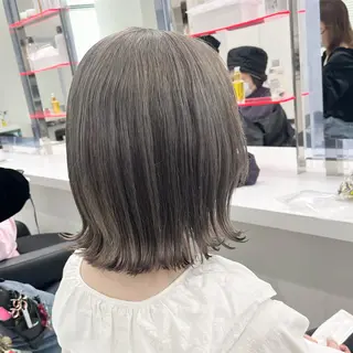カラー 💗ツヤ髪💗透け感 💗ブリーチなし💗のヘアスタイル