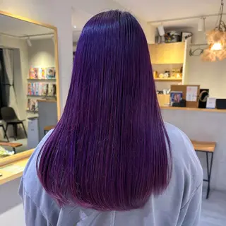 ロング カラー CLORE所属・甲斐 瑞稀のヘアスタイル