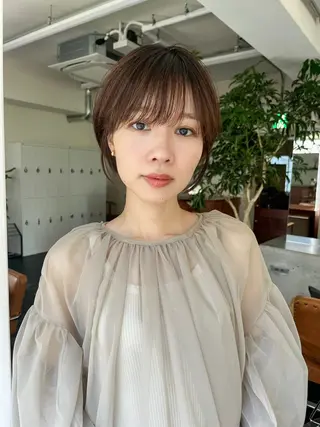 ショート 銀座 ショートヘア Nakasanのヘアスタイル