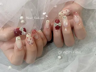 ネイル graph nail【グラフ ネイル】所属・graphnail‪ ‪‪❤︎‬manaのネイルデザイン