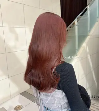 セミロング カラー 【女性限定】 田中明莉🎀のヘアスタイル