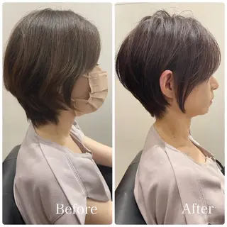 ショート 美髪✨艶髪✨髪質改善 カラー特化❣大石優奈のヘアスタイル