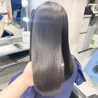 セミロング カラー ヘアアレンジ メンズ キッズ お悩み解決美容師 💐AMIのヘアスタイル
