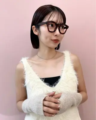 ショート 🌼【暖色カラー】 kanon🐣のヘアスタイル