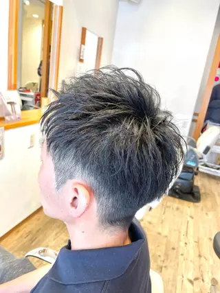 ショート メンズ ROSSO川口 アラカワのヘアスタイル