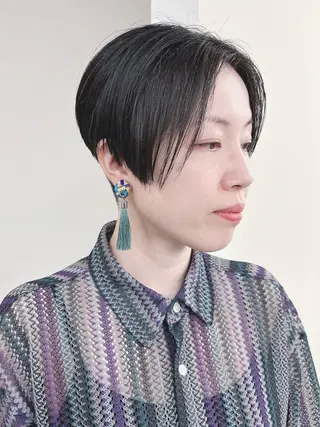 ショート お悩み解消/くせ毛 /ボブパーマ/とういのヘアスタイル