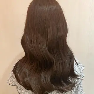 ロング FERIA梅田🖤 透明感カラー🎀のヘアスタイル