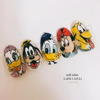 ネイル nail salon ラピスラズリのネイルデザイン