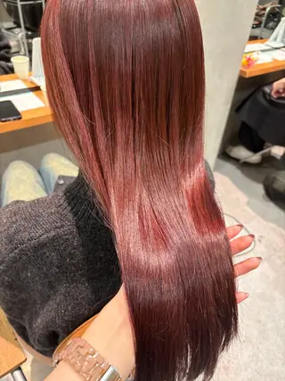 カラー La fith hair liebe 京都駅前店所属・京都駅☆髪質改善 🎀アミ🎀のヘアスタイル
