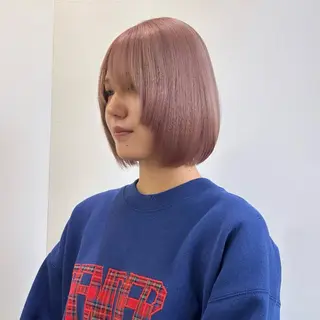 ショート ☘️かわいいハイトー ン☘️nonokaのヘアスタイル