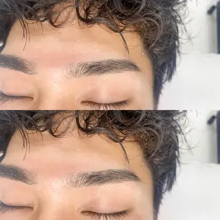 メンズ アイブロウ miki.韓国パーマ 🇰🇷眉毛サロンのマツエク・マツパデザイン