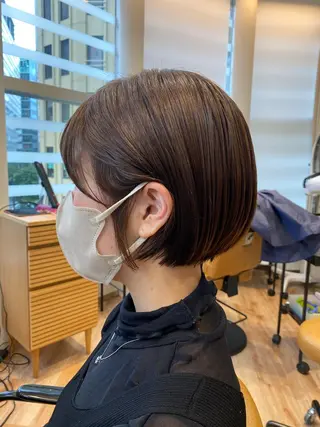 ショート カラー ❤️パーマ美容師✂︎ 井口美緒のヘアスタイル
