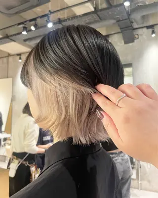 ミディアム カラー AIKA🤍 カットモデル募集🫧のヘアスタイル
