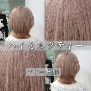 ショート カラー 🪄池袋ハイトーン 🪄ブリーチカラーのヘアスタイル