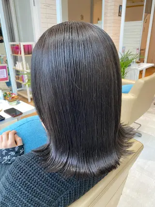 ミディアム 荒木 たけるのヘアスタイル