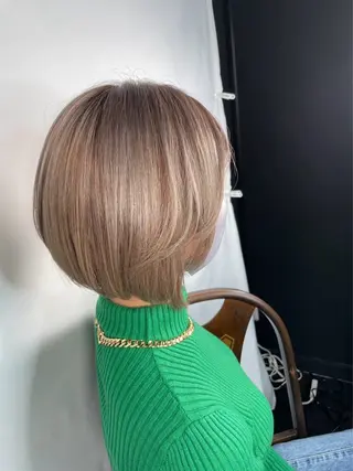 カラー 中川原 大介のヘアスタイル
