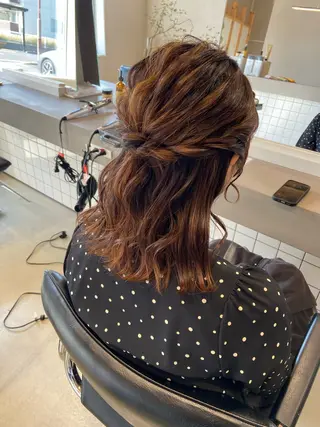 ヘアアレンジ haruki所属・. nozomiのヘアスタイル