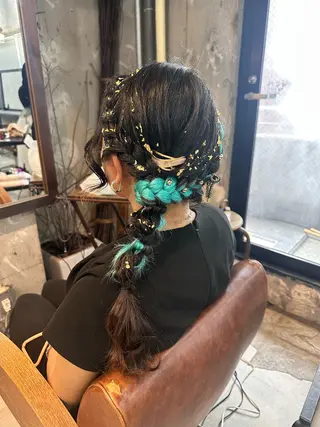 ロング ヘアアレンジ Hair Atelier P's 【ピース】所属・Kaori / P’s 渋谷のヘアスタイル