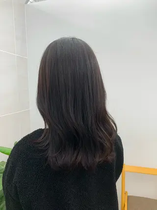 ミディアム カラー 本格ヘッドスパ🌿 ×ヘア　佐藤のヘアスタイル