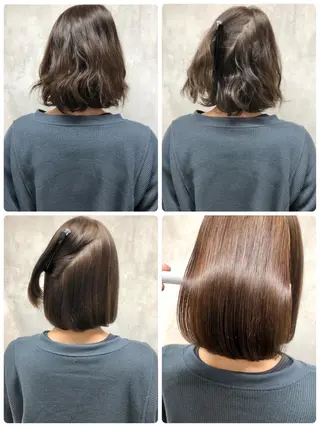 ショート 満足度⭕️縮毛矯正師 谷口にお任せを👍のヘアスタイル