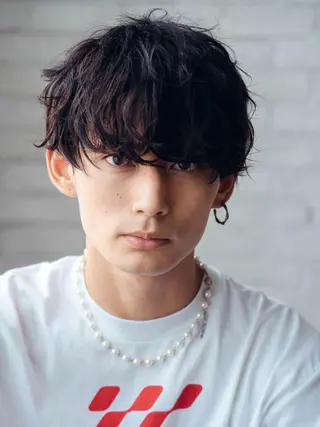 ショート パーマ メンズ ノグチ ナツコのヘアスタイル