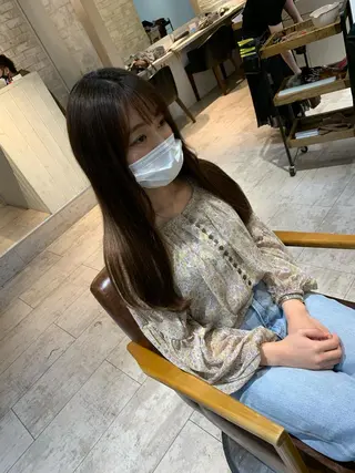 セミロング カラー エクステ/ケア カラー/KOICHIのヘアスタイル