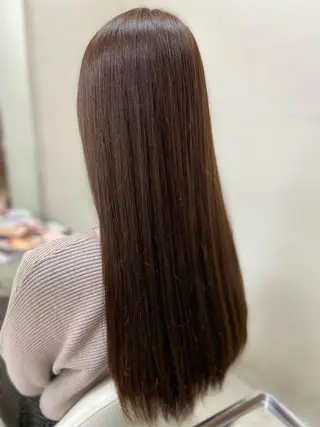 ロング カラー 菊地 美憂のヘアスタイル