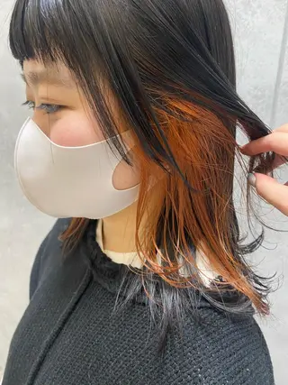 ミディアム 【Luis なんば】のヘアスタイル