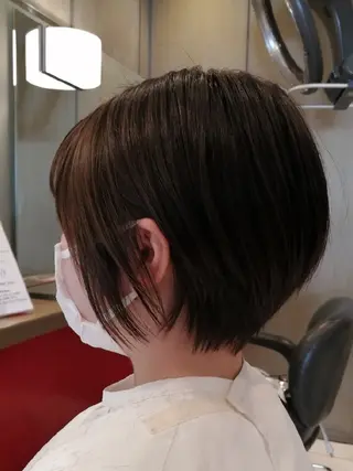 ショート D/i所属・4店舗フリーランスⅠ Y/no〈夜のスパ〉のヘアスタイル