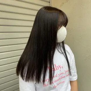 ロング マホ/日吉/髪質改善 /レイヤー/ガーリーのヘアスタイル