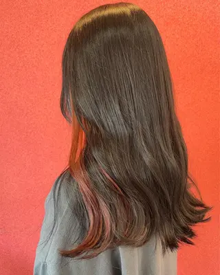 ロング カラー 藤岡 紗良のマツエク・マツパデザイン