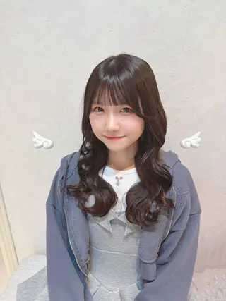 セミロング カラー ハイトーン/アレンジ かなで⊹ ࣪ ˖⟡のヘアスタイル