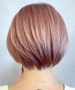 ショート カラー ハイトーン特化サロン 代表 中谷蓮のヘアスタイル