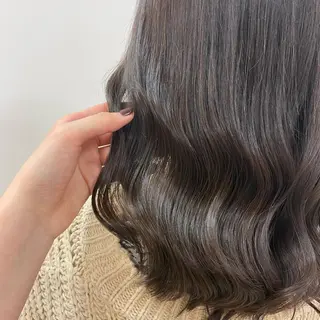 セミロング 個性派/ブリーチ ＊ほのかのヘアスタイル