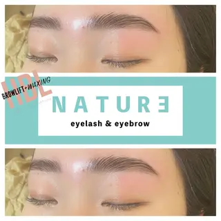 アイブロウ NATURE MIYUのマツエク・マツパデザイン