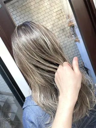 ロング カラー 髪質改善サロン Sea shinjuku 新宿南口【シー シンジュク】所属・髪質改善/韓国ヘア レイヤー/新宿/ロミのヘアスタイル