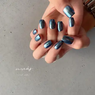 カラー nuás ニュアーズのネイルデザイン