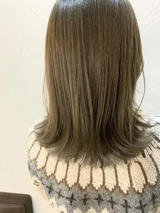 ミディアム カラー conne&riri所属・MAYU 💚森下のヘアスタイル