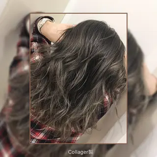 セミロング カラー 💫髪質改善矯正 MIHO💫のヘアスタイル