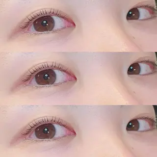 セミロング カラー ヘアアレンジ マツエク・マツパ ブレス　セルバテラス泉店所属・🍓Rei naのマツエク・マツパデザイン