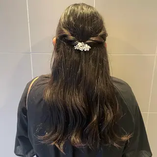 ロング ヘアアレンジ T Ayaのヘアスタイル