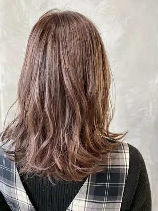 セミロング カラー ヘアアレンジ HAIR SALON M所属・ryota .のヘアスタイル