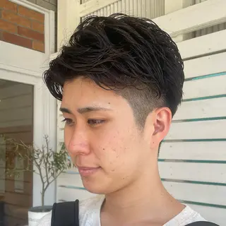 ショート パーマ FRANK所属・こいけ みきののヘアスタイル