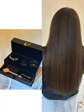 ロング 藤本 早耶のヘアスタイル