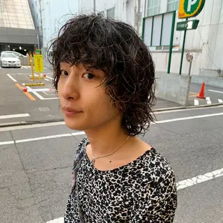 パーマ メンズ niche(ニーチェ)所属・落合 優樹のヘアスタイル