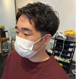 パーマ メンズ bijou chiharuのヘアスタイル