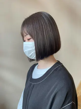 ミディアム 林 慧悟のヘアスタイル