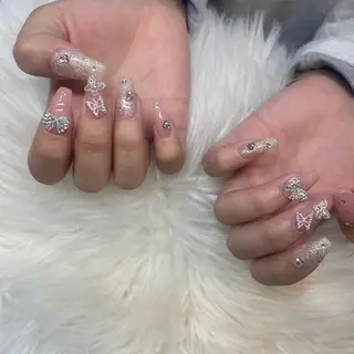 ミディアム HANA まいさのネイルデザイン