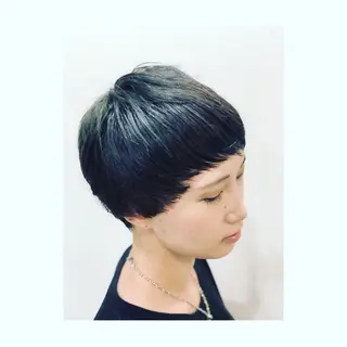 ショート カラー cornucopia所属・最上 幸司郎のヘアスタイル
